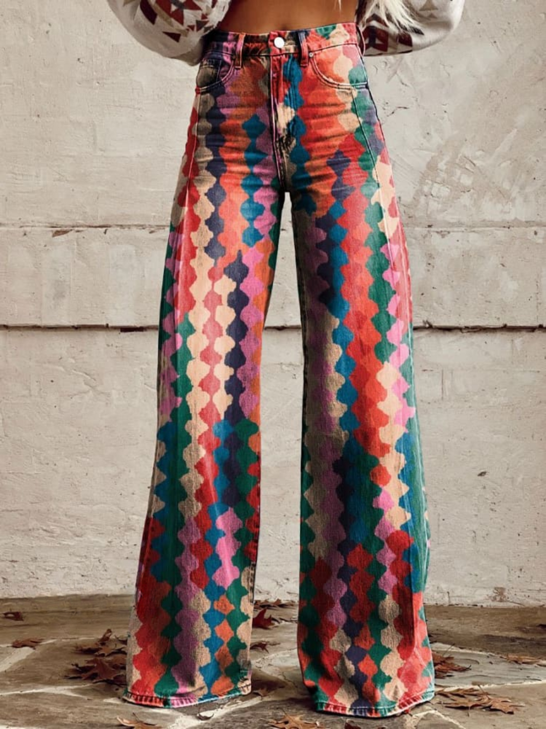 Amélie™ | Elegant Boho Trousers