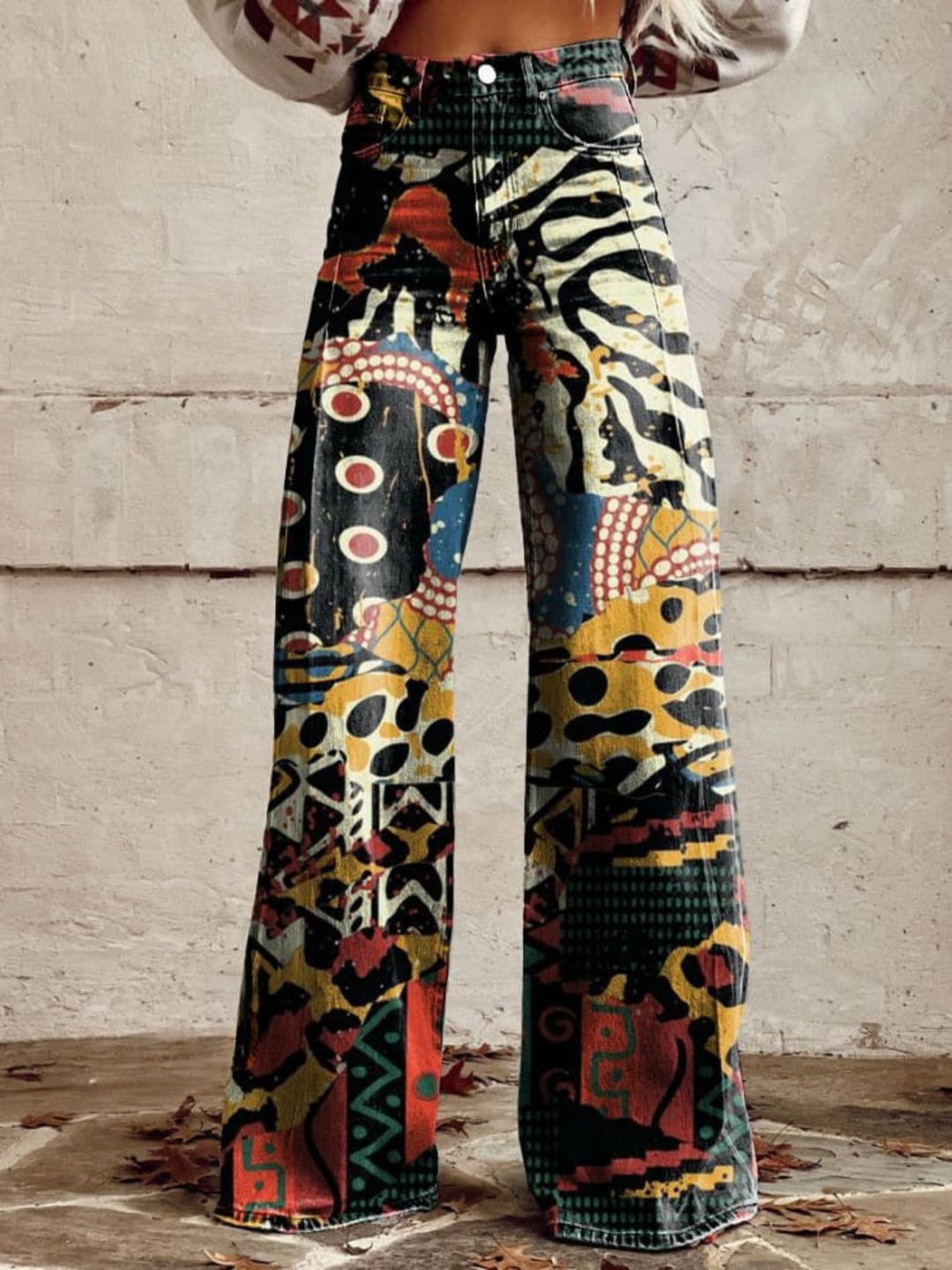Élodie™ | Elegant Wide-Leg Trousers