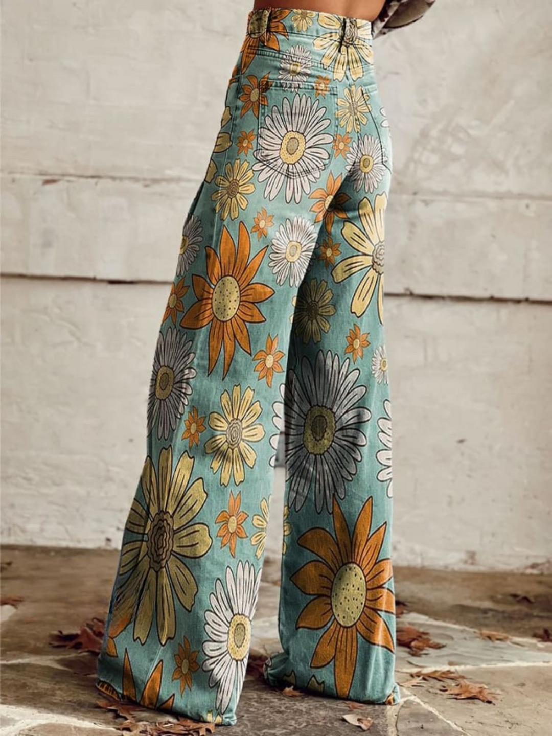 Cirilla™ | Floral Palazzo Trousers