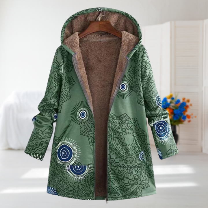 Arianna | Coat with Mandala Pattern