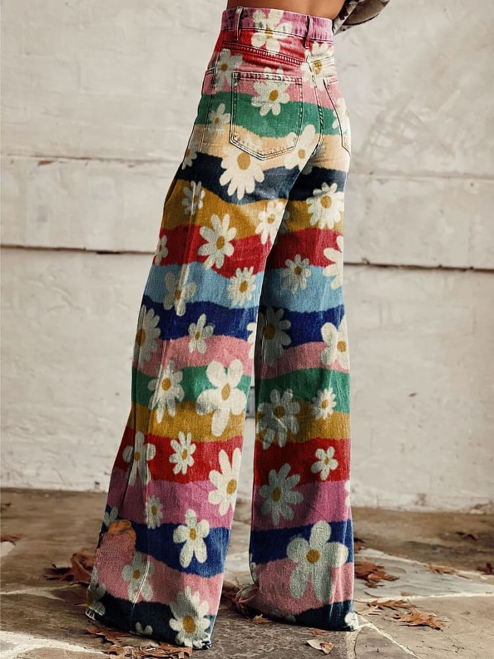 Léon™ | Elegant Floral Trousers