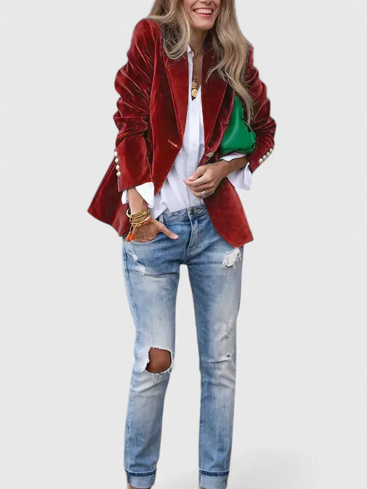 Iréna™ — Elegant Timeless Style Blazer