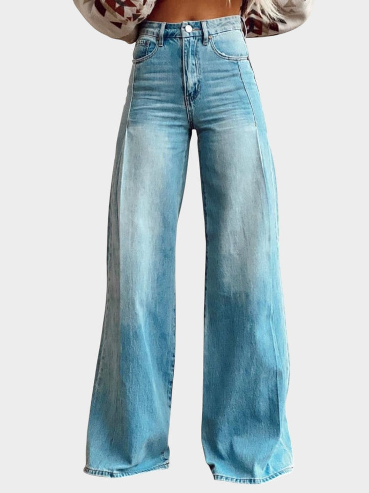 Lucía™ | Elegant Wide-Leg Trousers