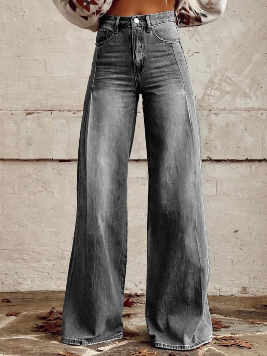 Lucía™ | Elegant Wide-Leg Trousers