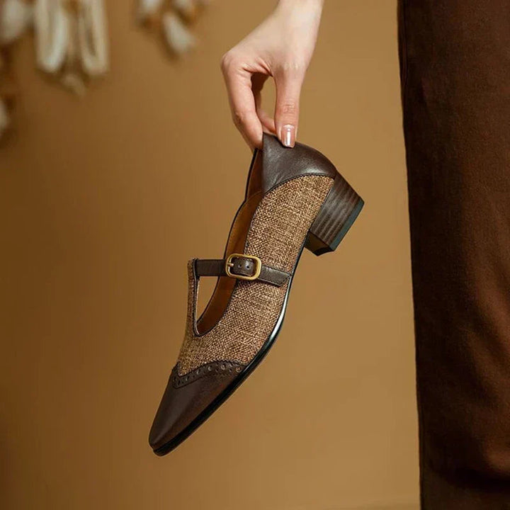 Sophie – Vintage Shoes with Buckle
