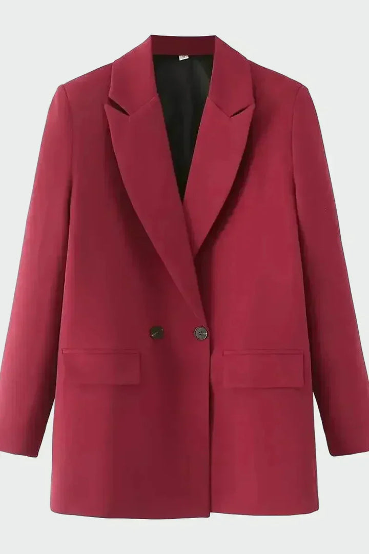 Oversized Coat with Modern Lines