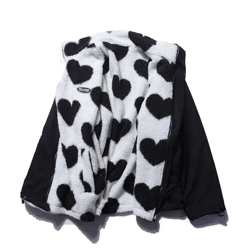 Cecília - Reversible Heart Coat