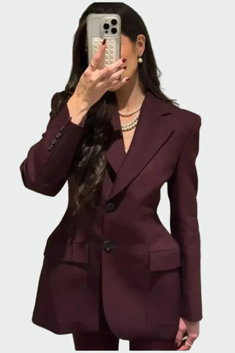 Blazer with Impressive Line