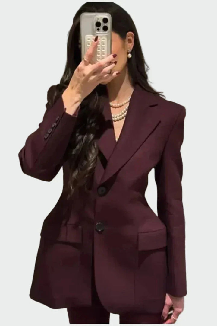 Blazer with Impressive Line