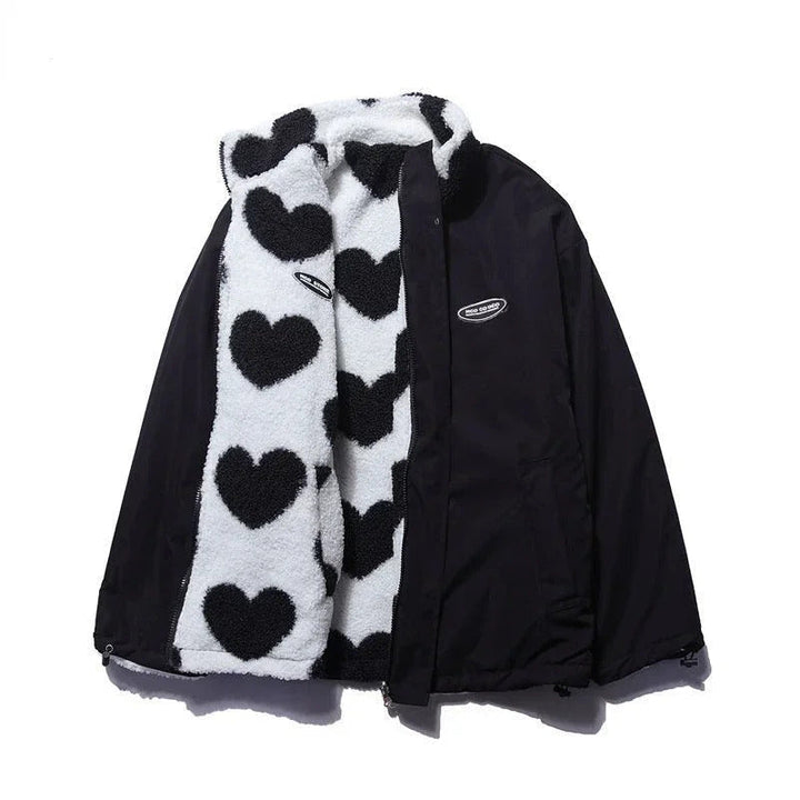 Cecília - Reversible Heart Coat