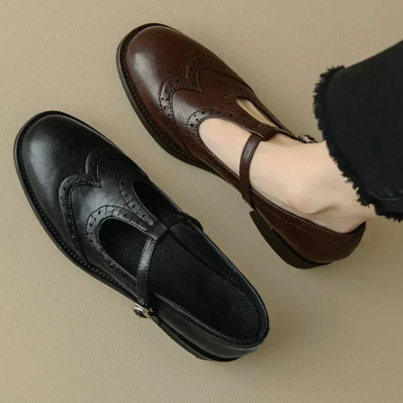 Johanna – Elegant Women's T-Bar Shoes