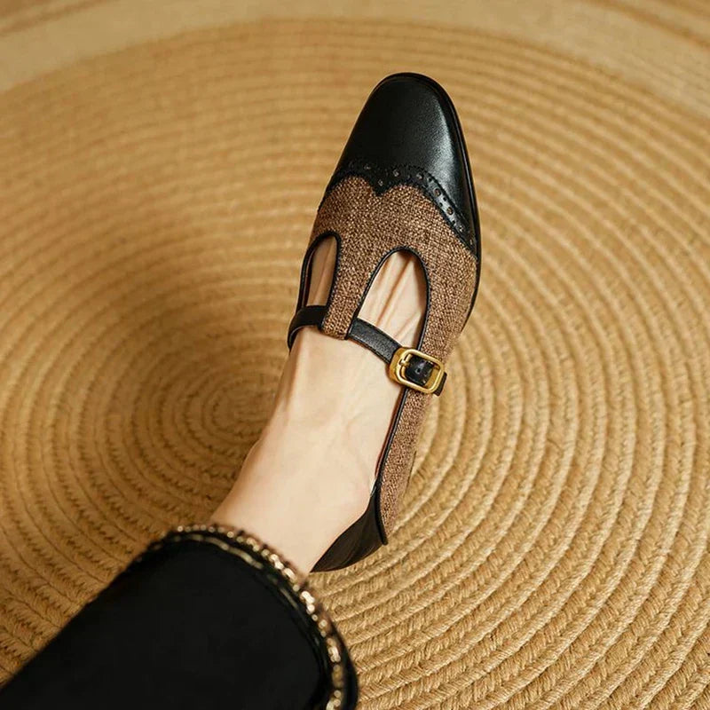 Sophie – Vintage Shoes with Buckle