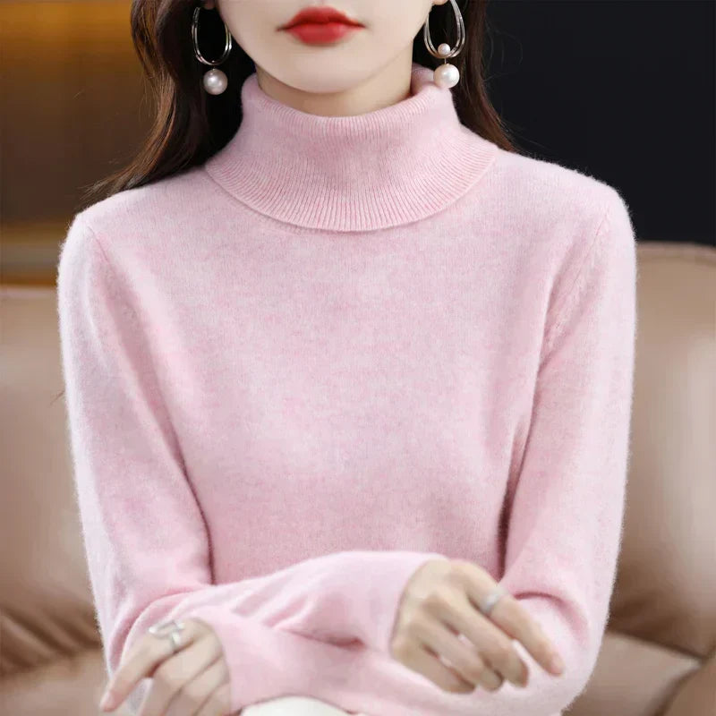 Amara - Cashmere Turtleneck Sweater