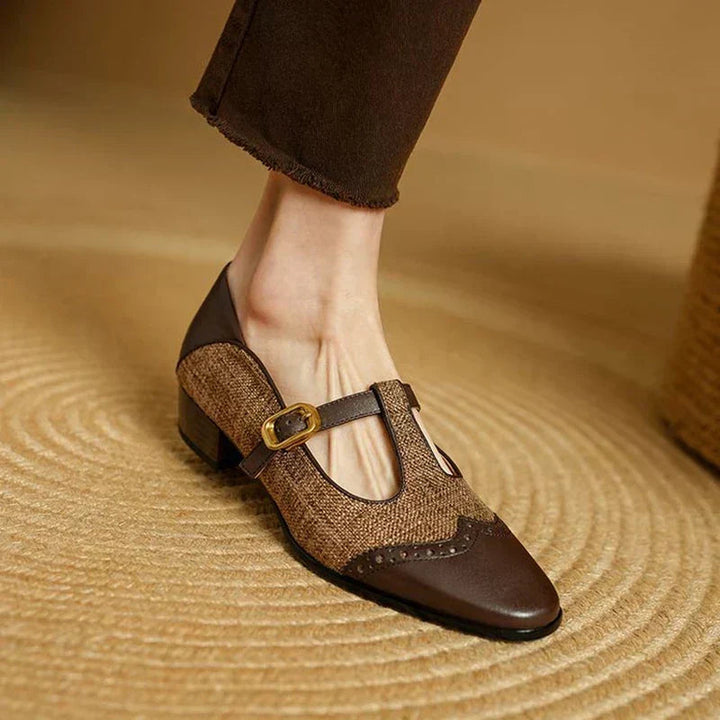 Sophie – Vintage Shoes with Buckle