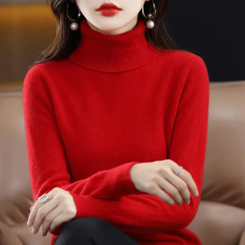 Amara - Cashmere Turtleneck Sweater