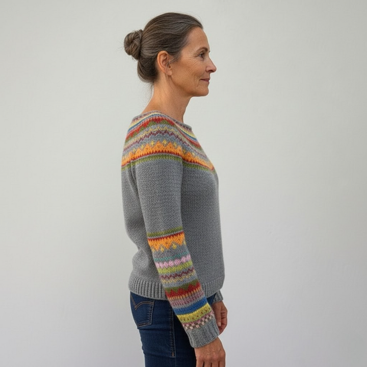 Apolline™ — Soft, Comfortable Nordic Winter Sweater