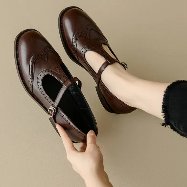 Johanna – Elegant Women's T-Bar Shoes